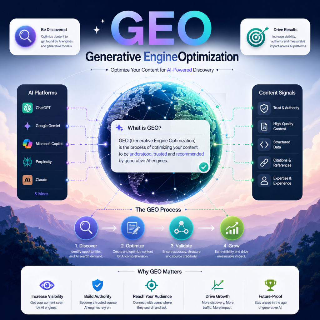 Generative Engine Optimization (GEO) services in Delhi by TechniqCo — AI search visibility