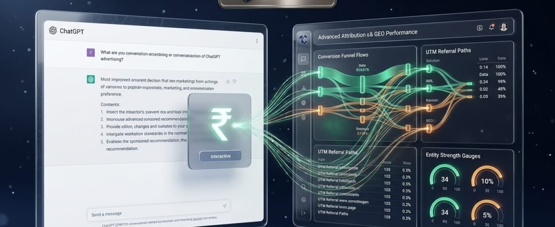 The ChatGPT Ads Playbook for Indian Brands: Tracking, Attribution, and the GEO Formula