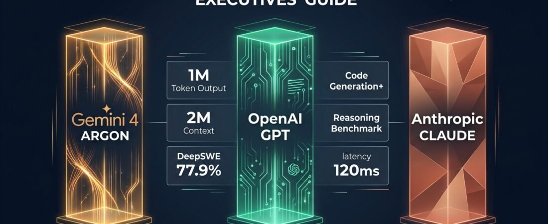 Gemini 4 Argon vs GPT vs Claude: What Businesses Should Know in 2026