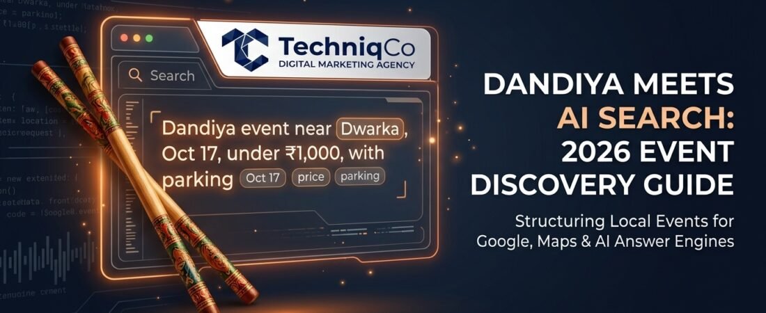 Dandiya Meets AI Search: How Event Organizers Can Get Discovered in 2026