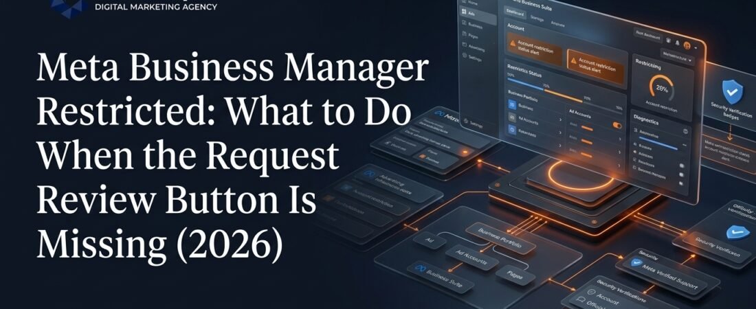 Meta Business Manager Restricted: Missing Request Review Button (2026)